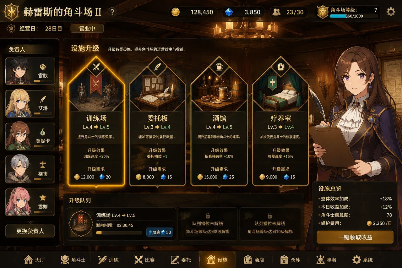 赫雷斯的角斗场Ⅱ 角色训练 资料图 4