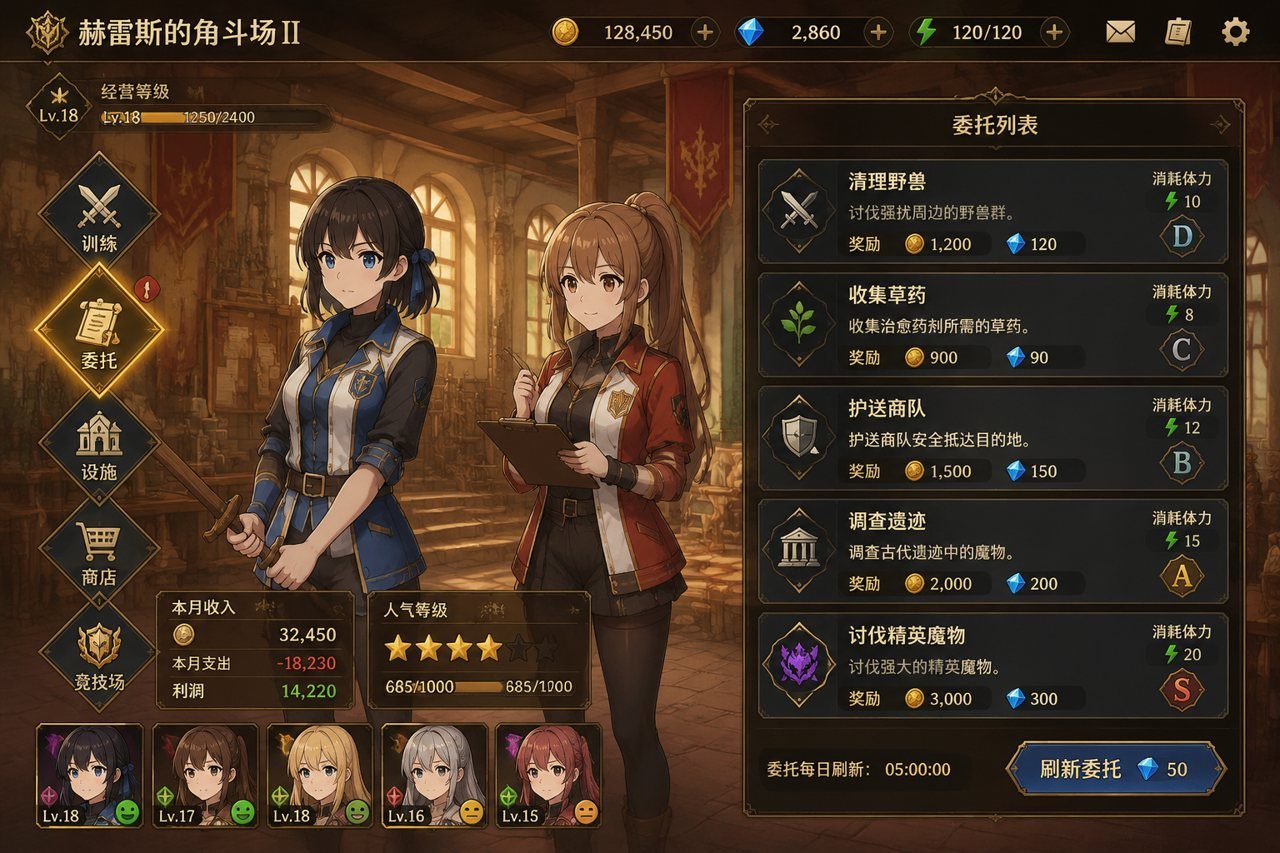 赫雷斯的角斗场Ⅱ 任务推进 预览图 7