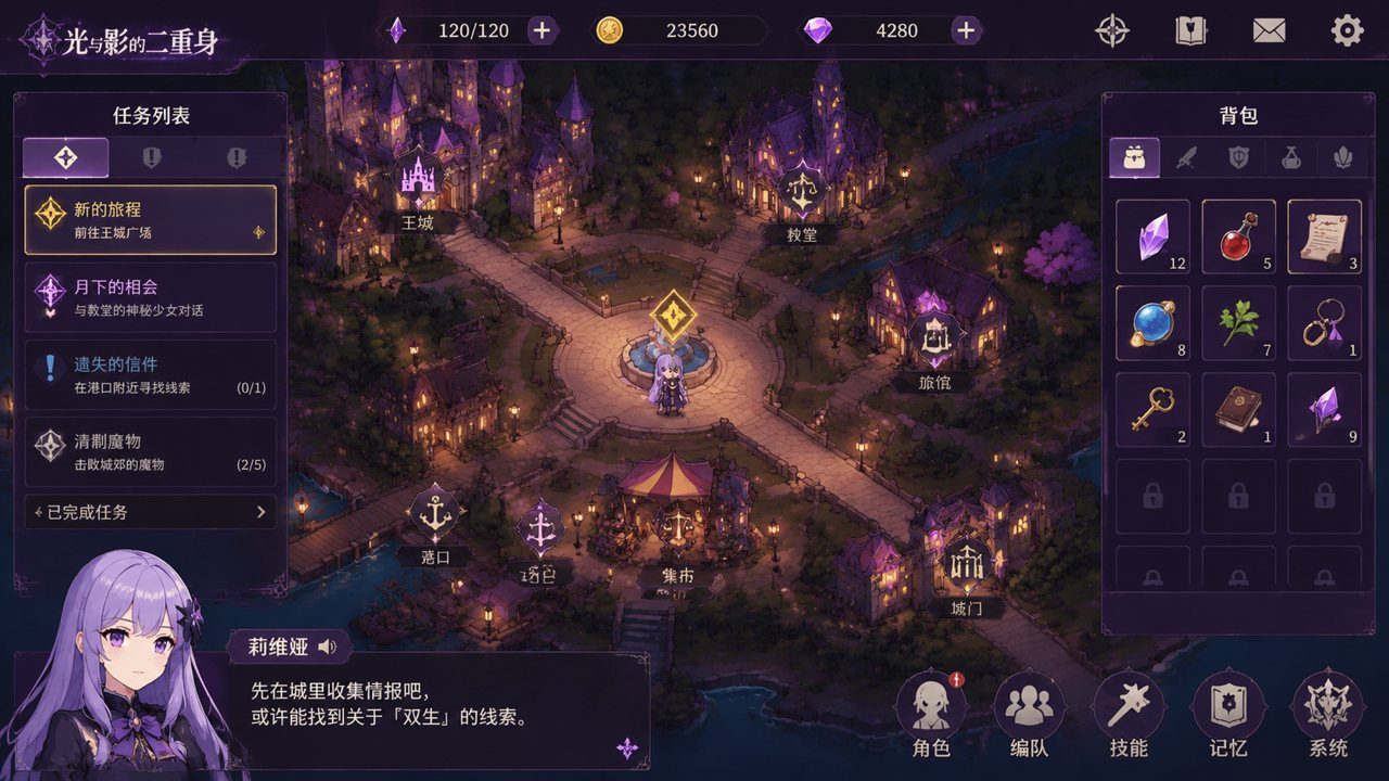 光与影的二重身 职业成长 演示图 5