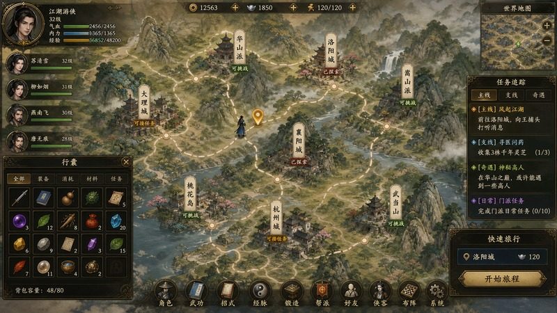 金庸群侠传5爱与死仙狐MOD六周年 玩法展示 页面配图 8